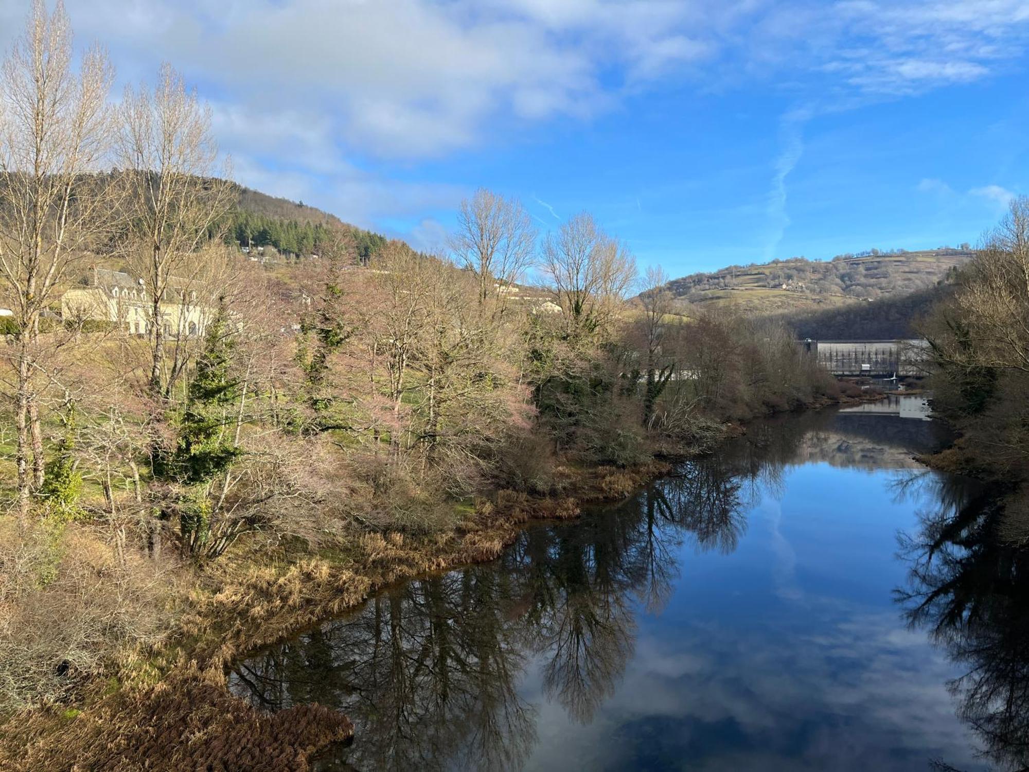 Gite-Auberge Du Pont De Lanau Neuvéglise Esterno foto